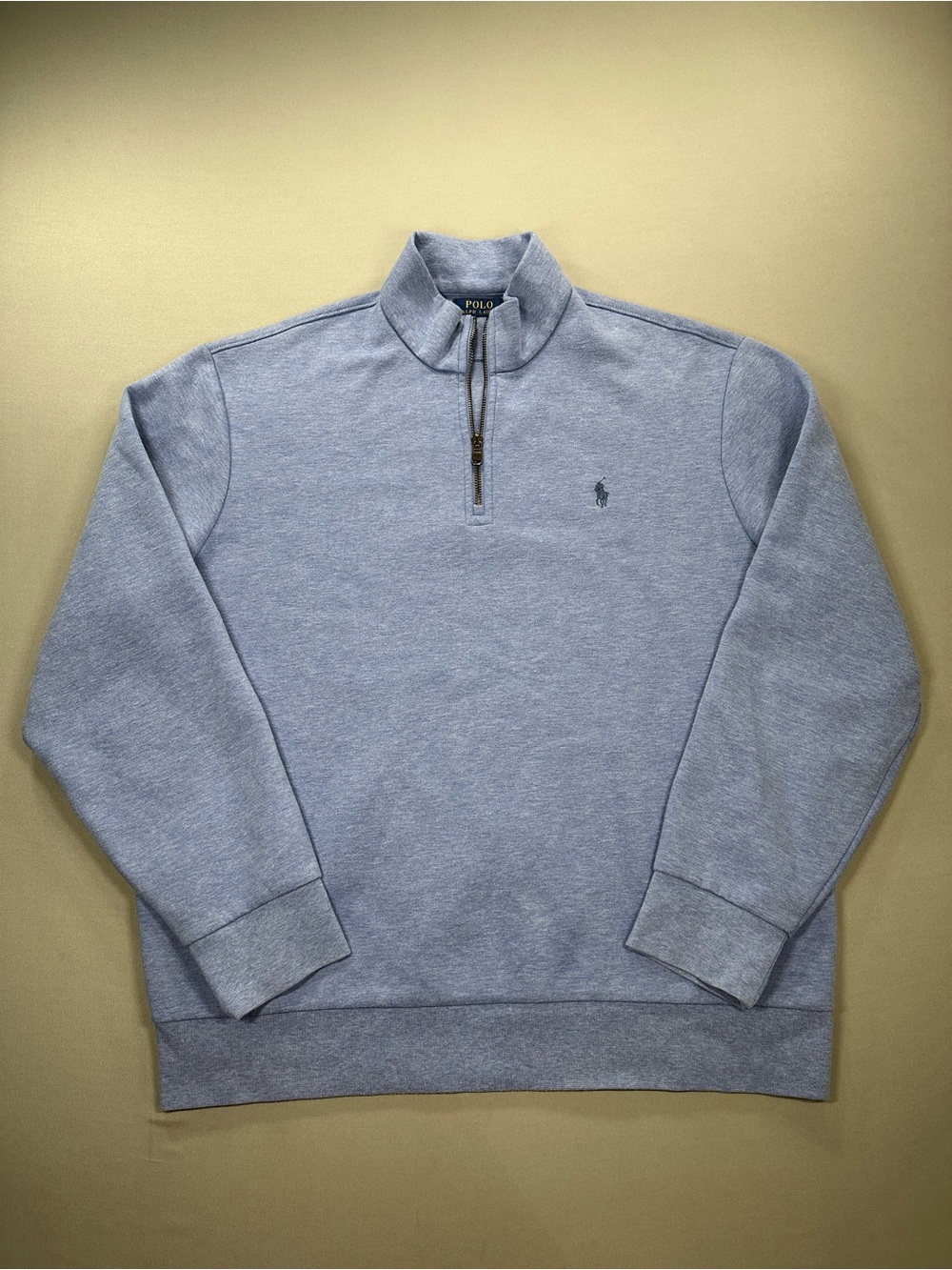 Polo Ralph Lauren Quarter-Zip Pullover Sweater - Mens XL